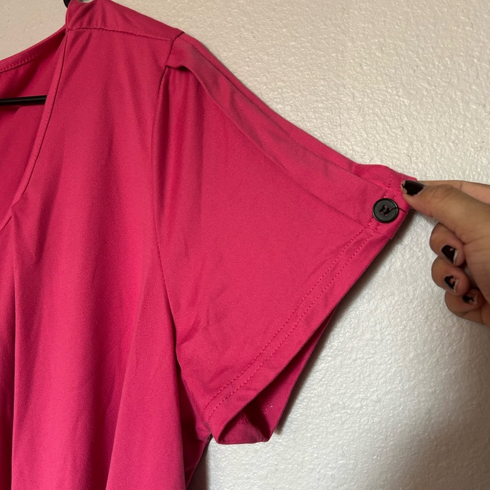 Women's Pink Top - Picture 2 of 5